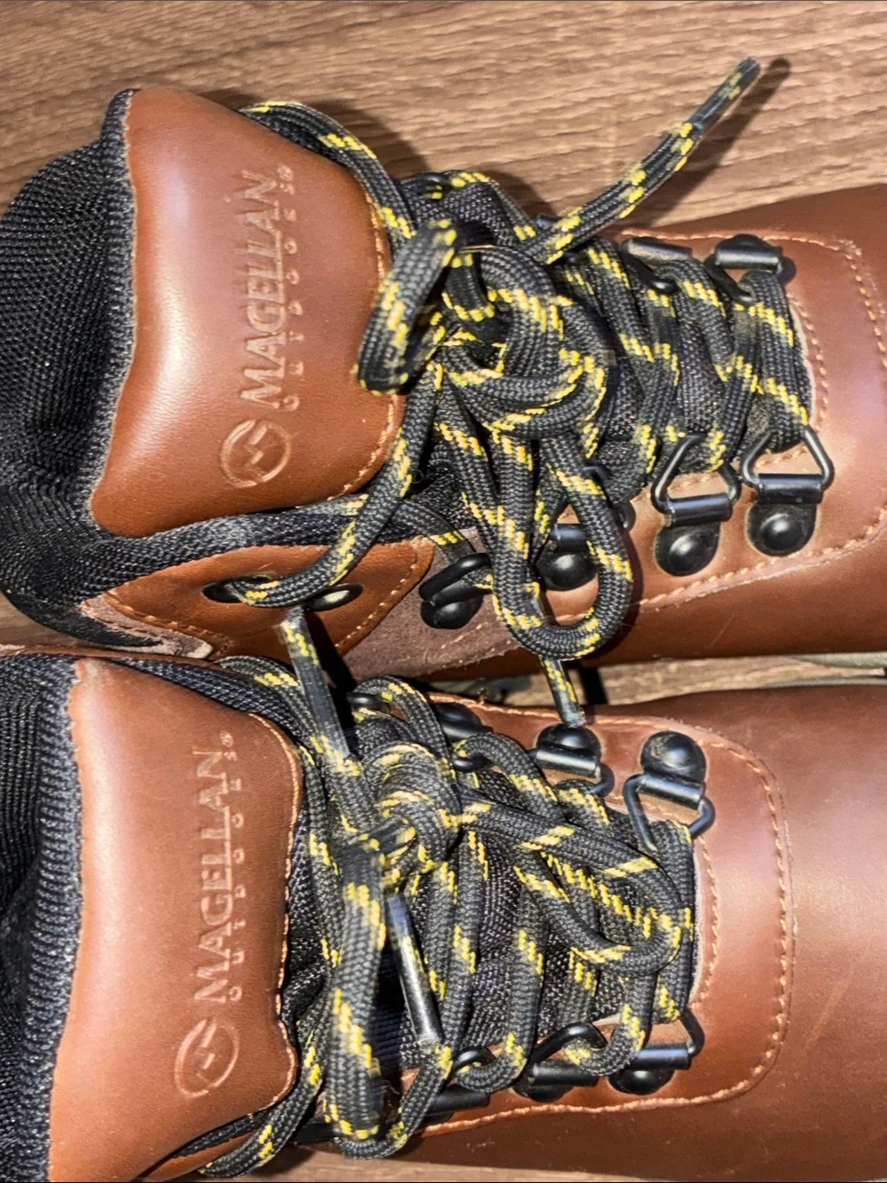 Magellan Outdoors Boots Boys Size 12D Argo PS/GS Brown Hiking Lace Up Waterproof